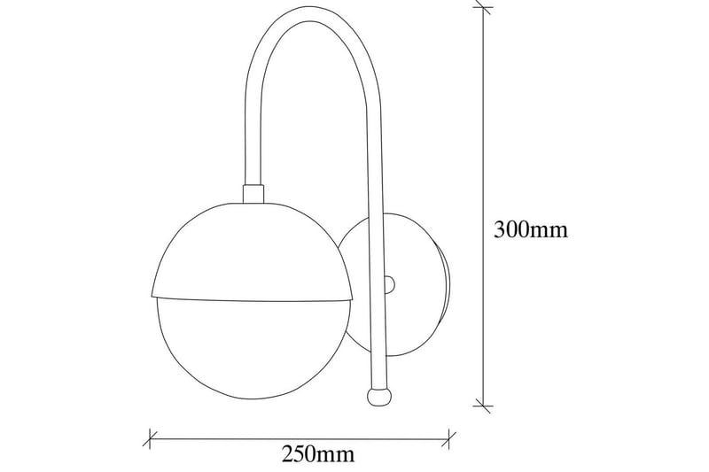 Væglampe Sador Vintage - Multifarvet - Belysning - Lamper & indendørsbelysning - Væglampe