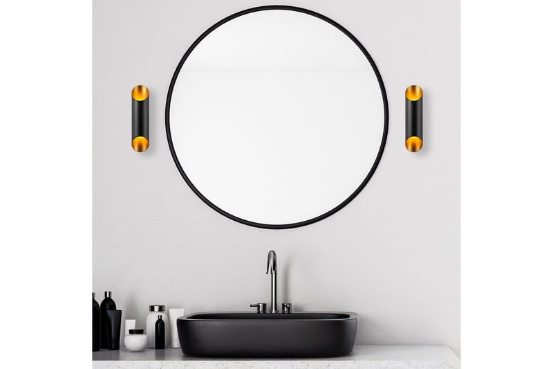 Væglampe Skære Sort / Rany - Sort / Rany - Belysning - Lamper & indendørsbelysning - Væglampe