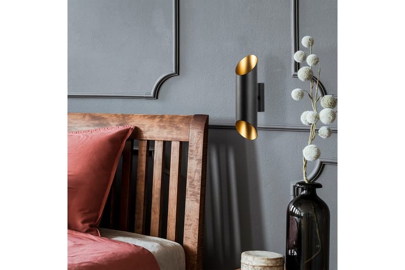 Væglampe Skære Sort / Rany - Sort / Rany - Belysning - Lamper & indendørsbelysning - Væglampe