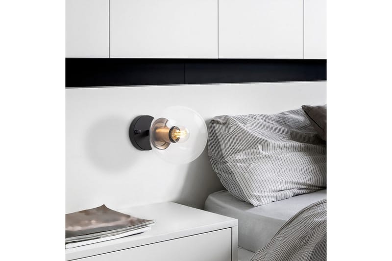 Væglampe Sone Sort / Antik - Sort / Antik - Belysning - Lamper & indendørsbelysning - Væglampe
