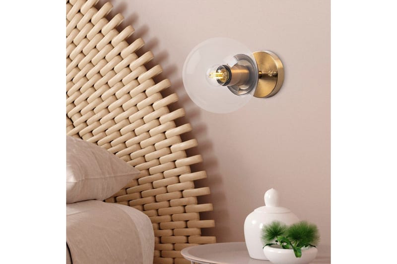 Væglampe Sone Vintage Transparent - Vintage Transparent - Belysning - Lamper & indendørsbelysning - Væglampe