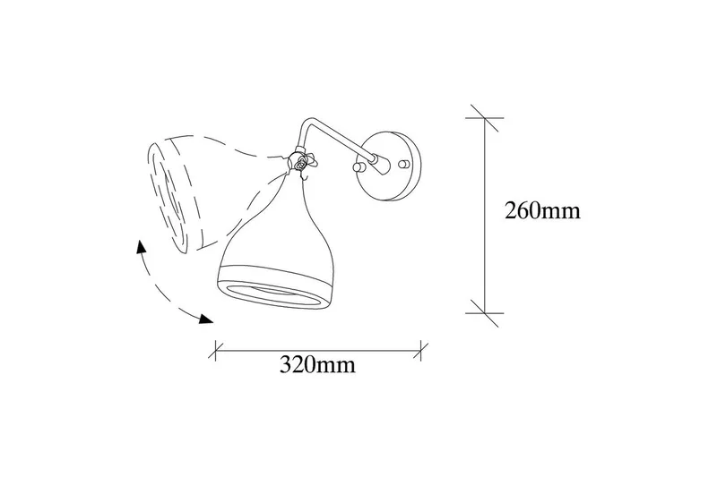 Væglampe Soodz Sort / Kobber - Sort / Kobber - Belysning - Lamper & indendørsbelysning - Væglampe