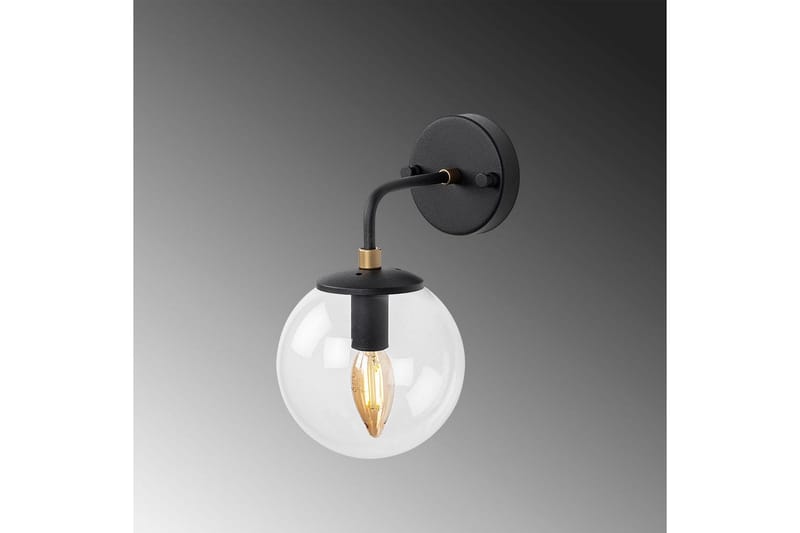 Væglampe Soona Sort / Rany - Sort / Rany - Belysning - Lamper & indendørsbelysning - Væglampe