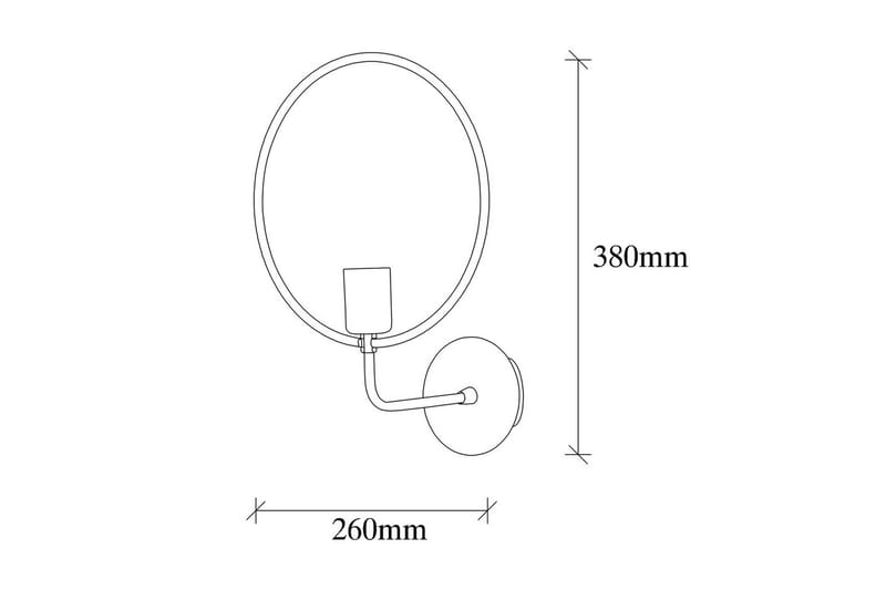 Væglampe Sort Sufia - Sort - Belysning - Lamper & indendørsbelysning - Væglampe