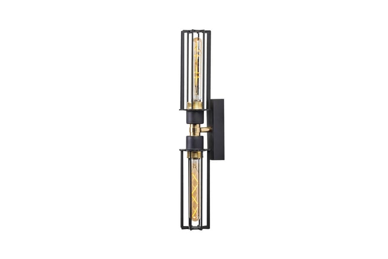 Væglampe Sourab Shine Black / Rany - Guld/Sort - Belysning - Lamper & indendørsbelysning - Væglampe