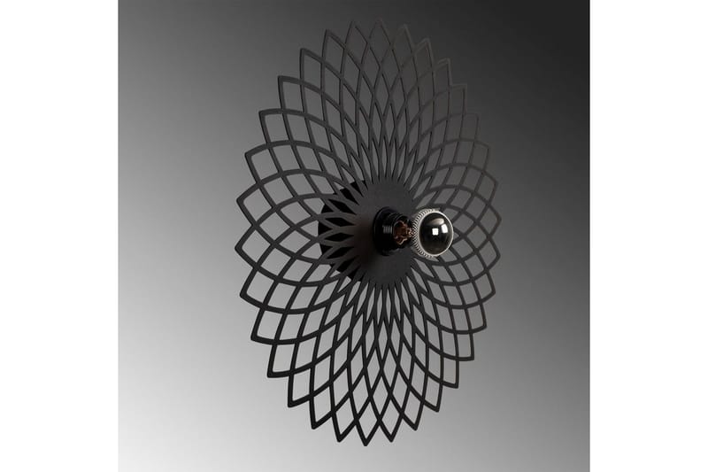 Væglampe Sourab Sort - Sort - Belysning - Lamper & indendørsbelysning - Væglampe