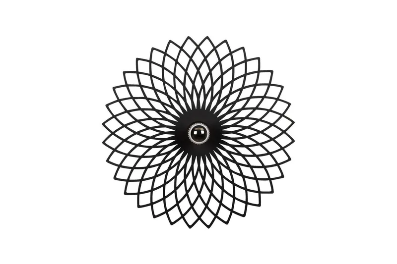 Væglampe Sourab Sort, Sort