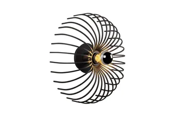 Væglampe Subbersta Sort - Diameter: 12 cm - Belysning - Lamper & indendørsbelysning - Væglampe