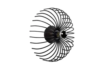 Væglampe Subbersta Sort - Diameter: 12 cm - Belysning - Lamper & indendørsbelysning - Væglampe