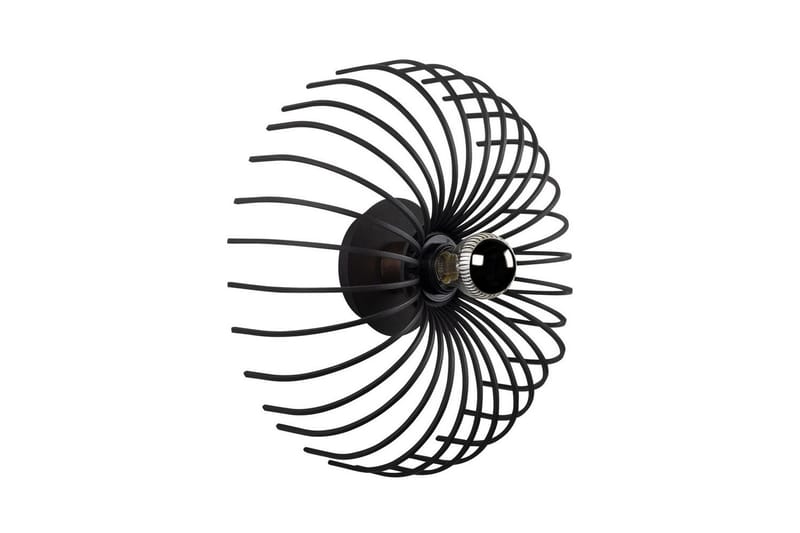 Væglampe Subbersta Sort - Diameter: 12 cm - Belysning - Lamper & indendørsbelysning - Væglampe