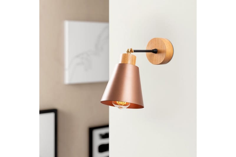 Væglampe Sudalwani Kobber - Kobber - Belysning - Lamper & indendørsbelysning - Væglampe
