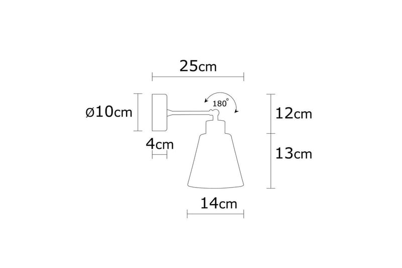 Væglampe Sudalwani Sort / Eg - Sort / Eg - Belysning - Lamper & indendørsbelysning - Væglampe