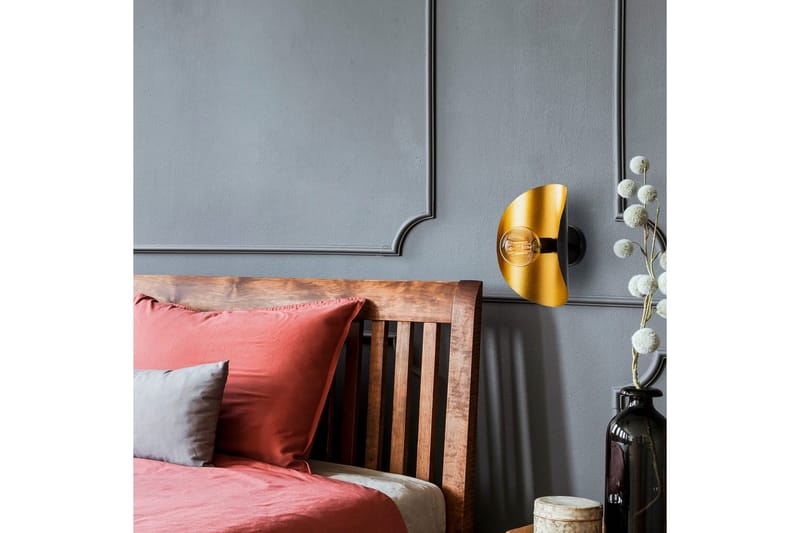 Væglampe Sugana Giada Sort / Rany - Guld/Sort - Belysning - Lamper & indendørsbelysning - Væglampe