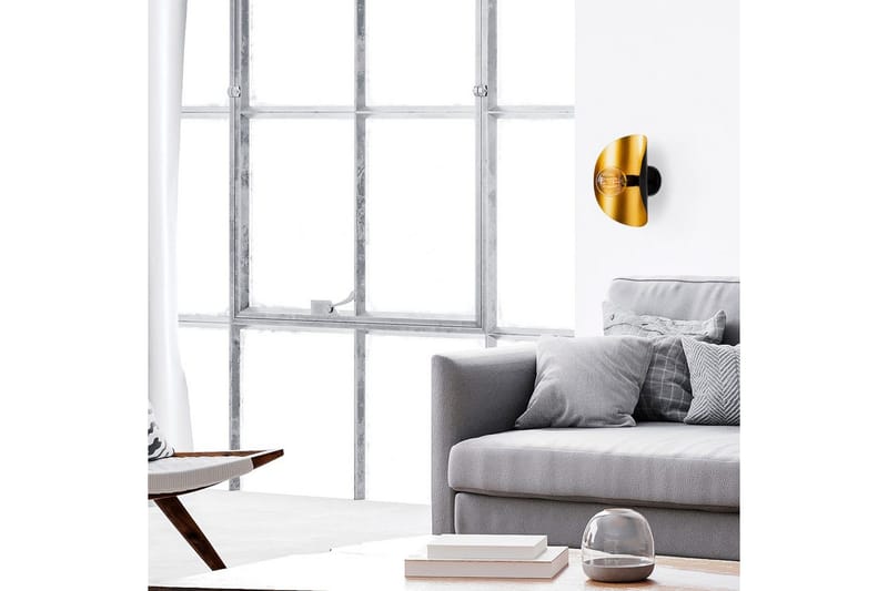 Væglampe Sugana Giada Sort / Rany - Guld/Sort - Belysning - Lamper & indendørsbelysning - Væglampe