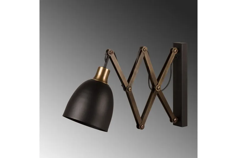 Væglampe Sugana Lyra Sort / Vintage - Beige/Sort - Belysning - Lamper & indendørsbelysning - Væglampe