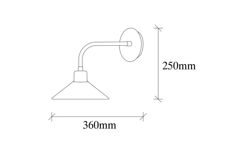 Væglampe Sugana Niva Vintage - Kobber - Belysning - Lamper & indendørsbelysning - Væglampe