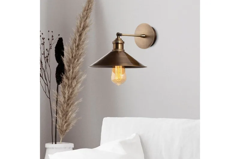 Væglampe Sugana Niva Vintage - Kobber - Belysning - Lamper & indendørsbelysning - Væglampe