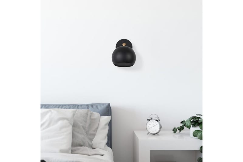 Væglampe Sugana Tera Sort - Sort - Belysning - Lamper & indendørsbelysning - Væglampe