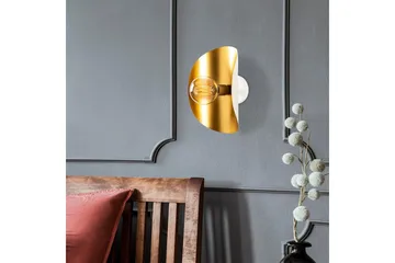 Væglampe Sugana Vira Hvid / Rany - Guld/Hvid - Belysning - Lamper & indendørsbelysning - Væglampe