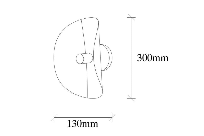 Væglampe Sugana Vira Hvid / Rany - Guld/Hvid - Belysning - Lamper & indendørsbelysning - Væglampe