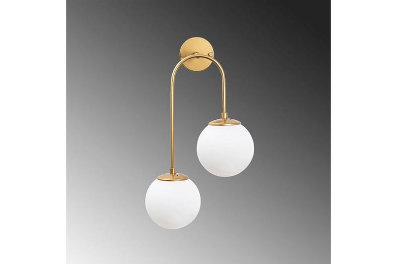 Væglampe Thalara To Skinnende Rany - Guld - Belysning - Lamper & indendørsbelysning - Væglampe