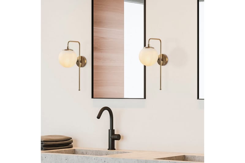 Væglampe Tolra Vintage Hvid - Hvid - Belysning - Lamper & indendørsbelysning - Væglampe