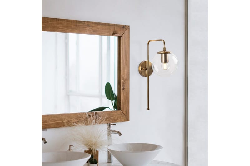 Væglampe Tolra Vintage Transparent - Transparent - Belysning - Lamper & indendørsbelysning - Væglampe