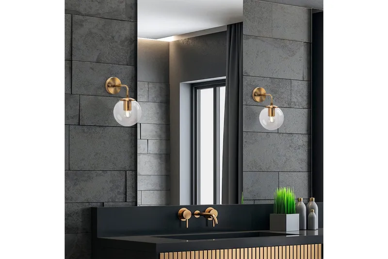 Væglampe Tolra Vintage Transparent - Vintage Transparent - Belysning - Lamper & indendørsbelysning - Væglampe