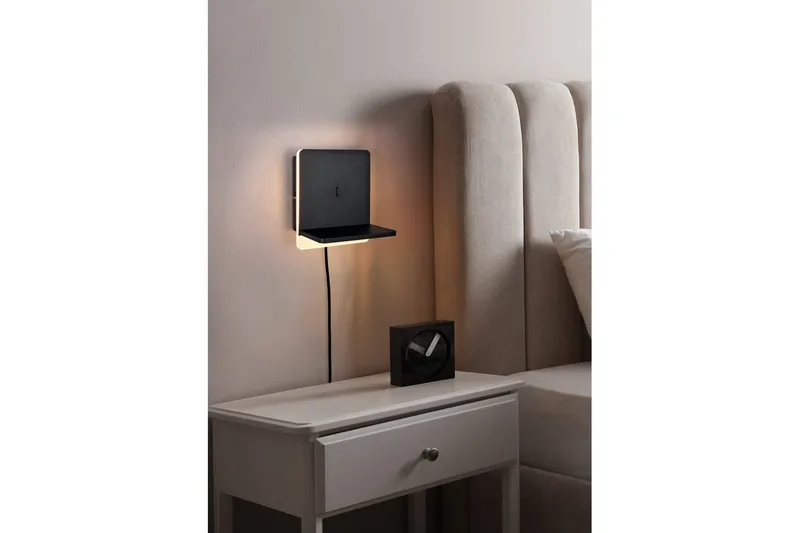 Væglampe TRIO Fairfield Matsort - Matsort - Belysning - Lamper & indendørsbelysning - Væglampe