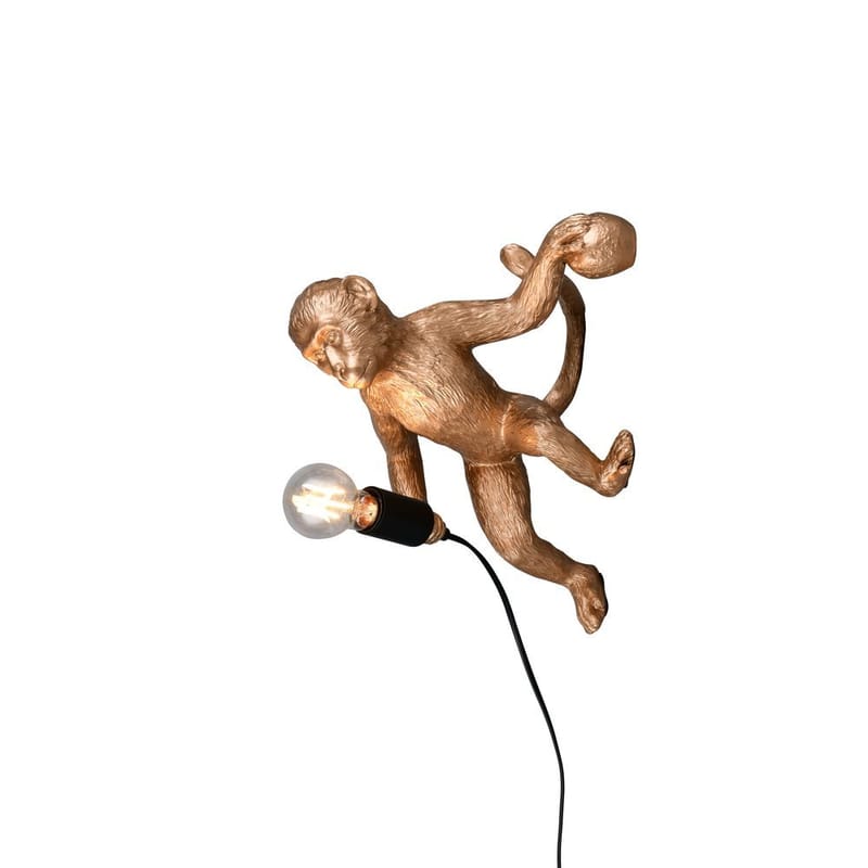 Væglampe TRIO Louy, Guld