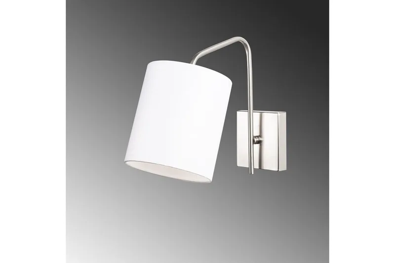 Væglampe Ve Nikkel / Hvid - Hvid - Belysning - Lamper & indendørsbelysning - Væglampe