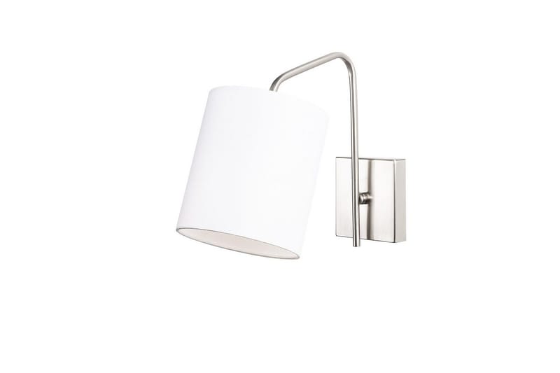Væglampe Ve Nikkel / Hvid, Hvid