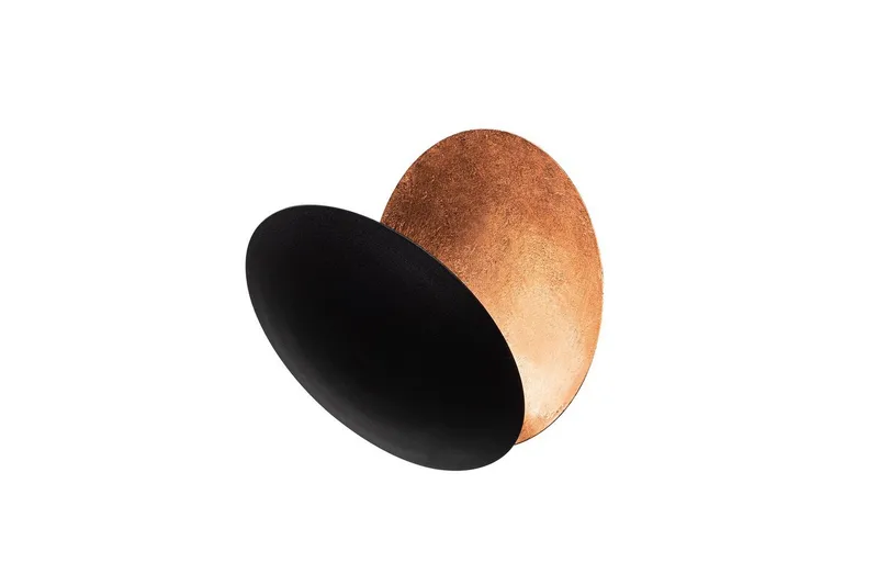 Væglampe Zandel Sort / Kobber - Sort / Kobber - Belysning - Lamper & indendørsbelysning - Væglampe