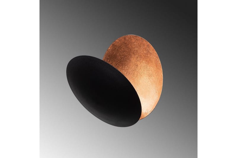 Væglampe Zandel Sort / Kobber - Sort / Kobber - Belysning - Lamper & indendørsbelysning - Væglampe