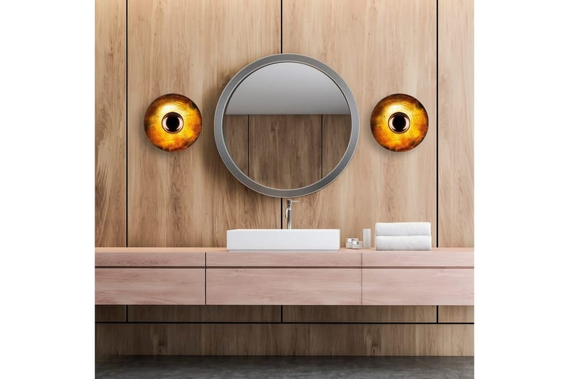 Væglampe Zindale Kobber - 28 x 26 cm - Belysning - Lamper & indendørsbelysning - Væglampe