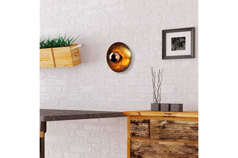 Væglampe Zindale Kobber - 28 x 26 cm - Belysning - Lamper & indendørsbelysning - Væglampe