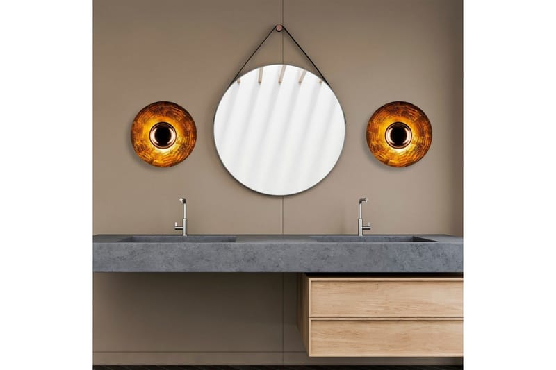 Væglampe Zindale Kobber - 38 x 31 cm - Belysning - Lamper & indendørsbelysning - Væglampe