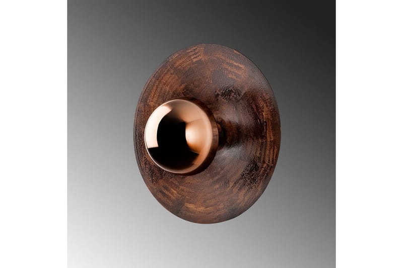 Væglampe Zindale Kobber - 38 x 31 cm - Belysning - Lamper & indendørsbelysning - Væglampe