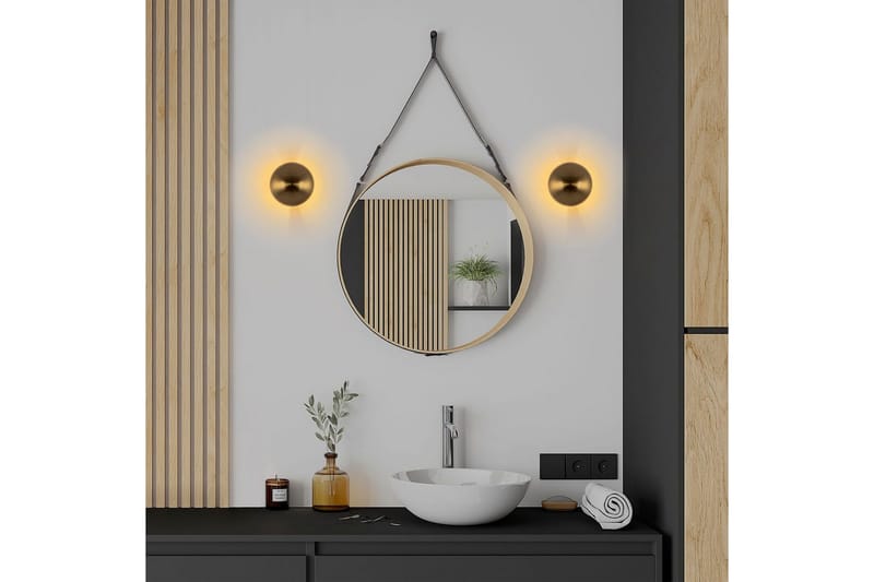 Væglampe Polmar Rany - Diameter: 16 cm - Belysning - Lamper & indendørsbelysning - Væglampe
