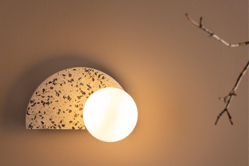 Abbeville Væglampe 11 cm - Hvid - Belysning - Lamper & indendørsbelysning - Væglampe - Vægplafond