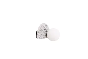 Abbeville Væglampe 11 cm - Hvid - Belysning - Lamper & indendørsbelysning - Væglampe - Vægplafond