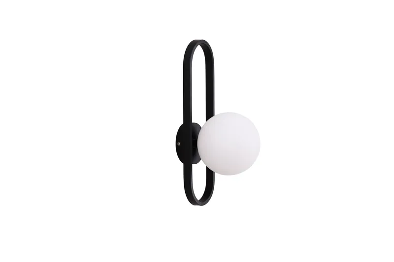 Alpes Væglampe 19 cm - Sort - Belysning - Lamper & indendørsbelysning - Væglampe - Vægplafond
