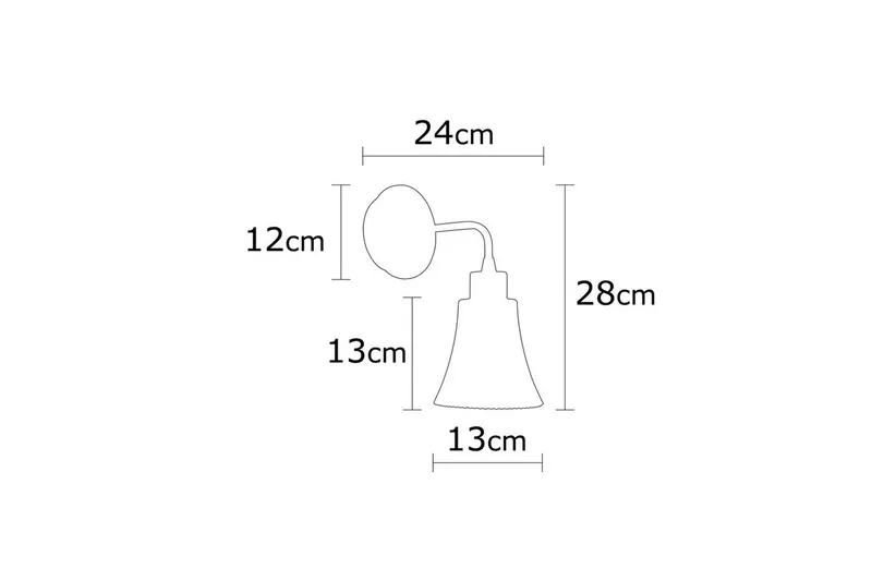 Væglampe Vellor Sort - Sort - Belysning - Lamper & indendørsbelysning - Soveværelse lampe