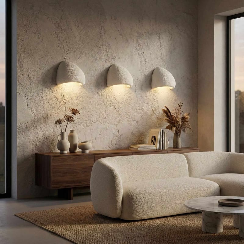 Vyrel væglampe 30 cm - Hvid - Belysning - Lamper & indendørsbelysning - Væglampe