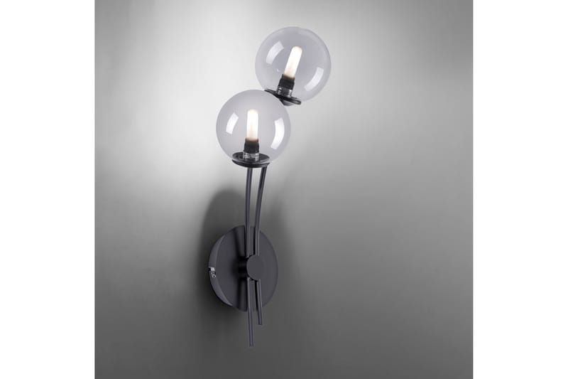 WIDOW væglampe, sort - Sengelampe væg - Soveværelse lampe - Væglampe - Vægarmatur