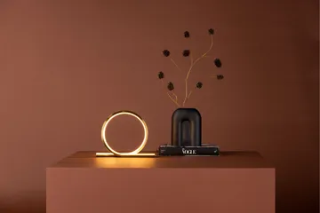 Saunier Bordlampe 23,5 cm - Gul - Belysning - Lamper & indendørsbelysning - Sengelampe - Sengelampe bord