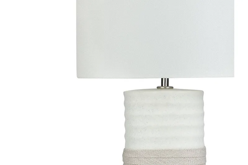 Navia bordlampe 30 cm - Hvid - Belysning - Lamper & indendørsbelysning - Vindueslampe - Vindueslampe på fod