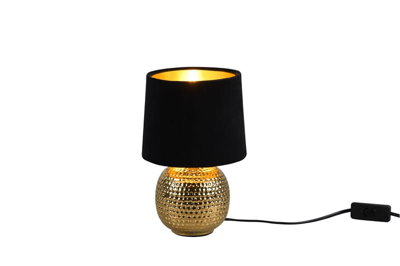 Sophia Bordlampe Sort/Guld - Belysning - Lamper & indendørsbelysning - Vindueslampe - Vindueslampe på fod