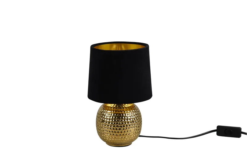 Sophia Bordlampe Sort/Guld - Belysning - Lamper & indendørsbelysning - Vindueslampe - Vindueslampe på fod