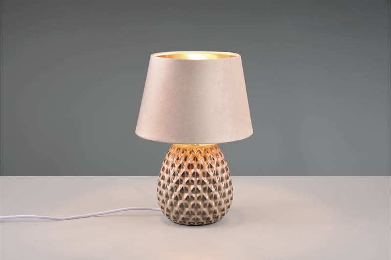 Trio Lighting Ariana Bordlampe 35 cm E14 Beige - Belysning - Lamper & indendørsbelysning - Vindueslampe - Vindueslampe på fod